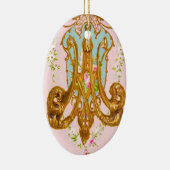 Marie Antoinette Ceramic Monogram Ornament (Rechts)