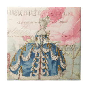 Marie Antoinette Ceramic Tile Tegeltje