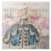 Marie Antoinette Ceramic Tile Tegeltje (Voorkant)