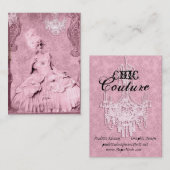 Marie Antoinette Chic Couture Visitekaartjes (Voorkant / Achterkant)