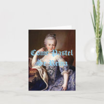 Marie Antoinette Come Pastel Se Reina Blauwe tekst