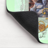 Marie Antoinette Cupcake en Bluebird Muismat (Hoek)