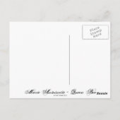 Marie Antoinette Cupcake Faerie - Koningin Bee Briefkaart (Achterkant)