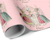 Marie Antoinette Dames in Waiting Cadeaupapier (Rol Hoek)
