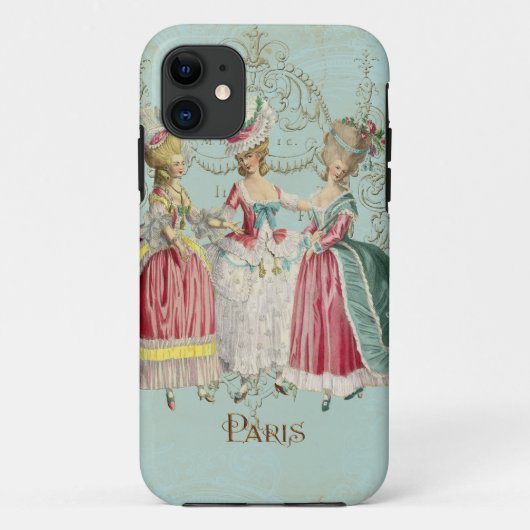 Marie Antoinette Dames in Waiting Case-Mate iPhone Case (Achterkant)