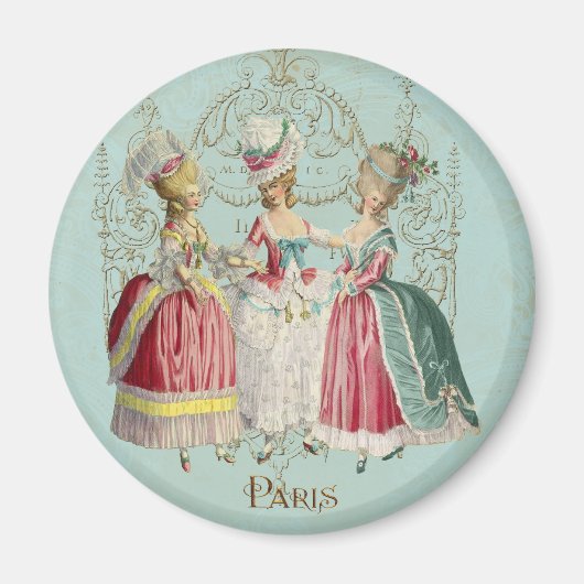 Marie Antoinette Dames in Waiting Magneet (Voorkant)