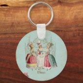 Marie Antoinette Dames in Waiting Sleutelhanger (Voorkant)