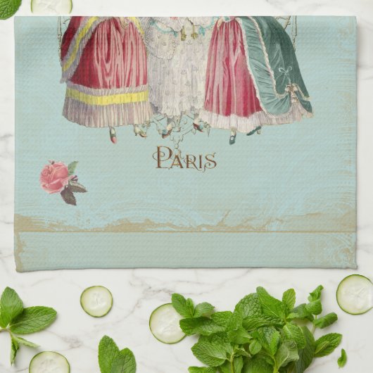 Marie Antoinette Dames in Waiting Theedoek (Gevouwen)