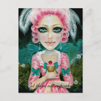 Marie Antoinette dans le jardin Briefkaart