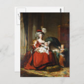 Marie-Antoinette de Lorraine-Habsbourg Briefkaart (Voorkant / Achterkant)