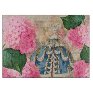 Marie Antoinette Decorative Glass Cutting Board Snijplank