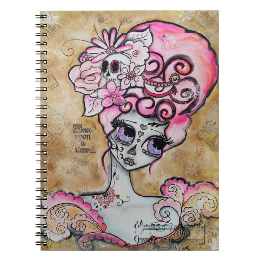 Marie Antoinette, Dia de los Muertos Notitieboek (Voorkant)