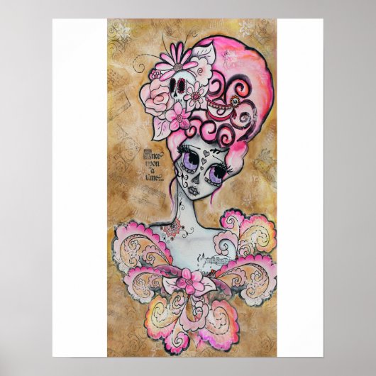 Marie Antoinette, Dia de los Muertos Poster (Voorkant)