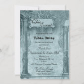 Marie Antoinette Diamonds en Dust Invitations Kaart (Achterkant)