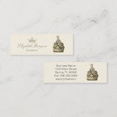 Marie Antoinette Dress ~ Visitekaartje (Voorkant / Achterkant)