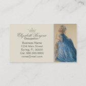 Marie Antoinette Dress - Visitekaartje (Achterkant)