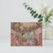 Marie Antoinette Droom Feest ~ Briefkaart / Uitnod (Staand voorkant)