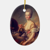 Marie Antoinette - Drouais Keramisch Ornament (Voorkant)