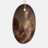 Marie Antoinette - Drouais Keramisch Ornament (Rechts)