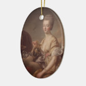 Marie Antoinette - Drouais Keramisch Ornament (Links)