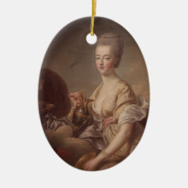 Marie Antoinette - Drouais Keramisch Ornament