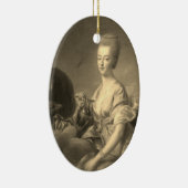 Marie Antoinette –  Drouais shabby chic Keramisch Ornament (Rechts)