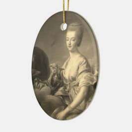 Marie Antoinette –  Drouais shabby chic Keramisch Ornament