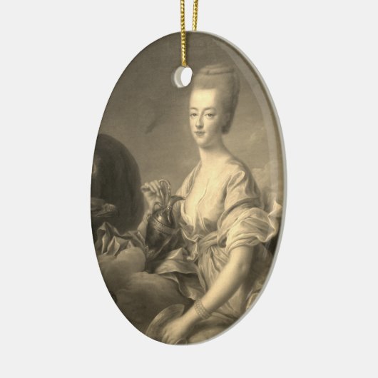 Marie Antoinette –  Drouais shabby chic Keramisch Ornament (Links)
