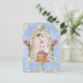Marie Antoinette-Eat Cake...briefkaart Briefkaart (Staand voorkant)