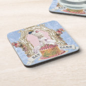 Marie Antoinette-Eat Cake...kurk onderzetters (Linkerzijde)