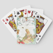 Marie Antoinette en Cupid Speelkaarten (Achterkant)