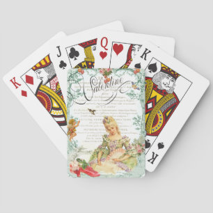 Marie Antoinette en Cupid Speelkaarten