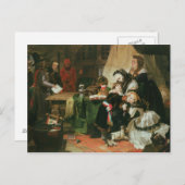 Marie Antoinette en haar kinderen Briefkaart (Voorkant / Achterkant)