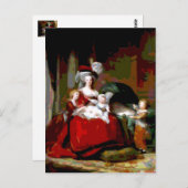 Marie Antoinette en haar kinderen - Briefkaart (Voorkant / Achterkant)