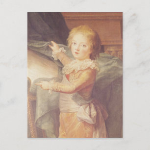 Marie-Antoinette en haar kinderen Briefkaart
