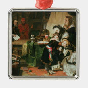 Marie Antoinette en haar kinderen Metalen Ornament