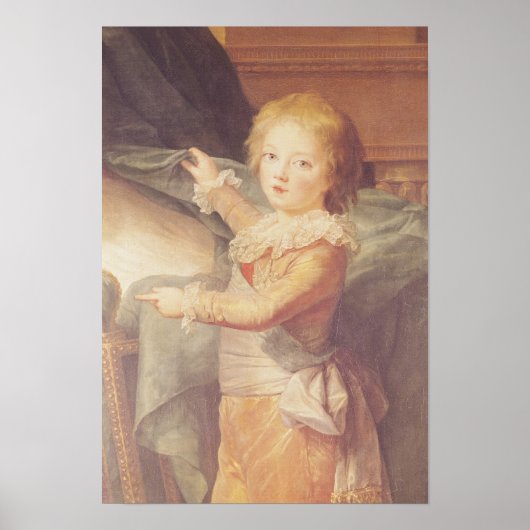 Marie-Antoinette en haar kinderen Poster (Voorkant)