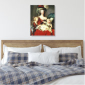 Marie-Antoinette en haar vier kinderen, 1787 Canvas Afdruk (Insitu (Slaapkamer))