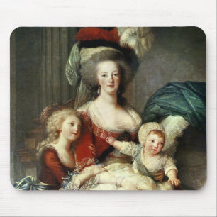 Marie-Antoinette en haar vier kinderen, 1787 Muismat