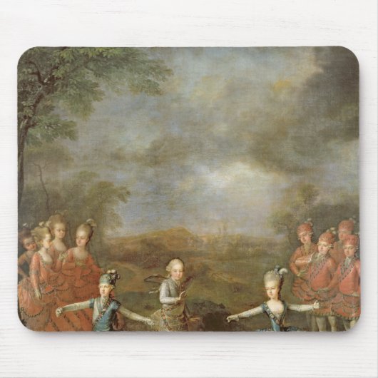 Marie Antoinette en haar zussen Muismat (Voorkant)