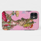 Marie Antoinette en Peacock Case-Mate iPhone Case (Achterkant (horizontaal))