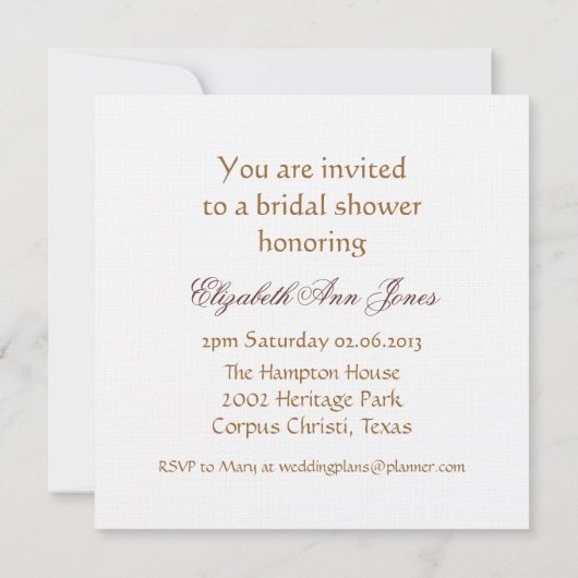 Marie Antoinette en Roze Roses Kaart (Achterkant)