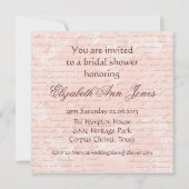 Marie Antoinette en Roze Roses Kaart (Achterkant)