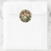 Marie Antoinette, Envelope Seals Ronde Sticker (Tas)