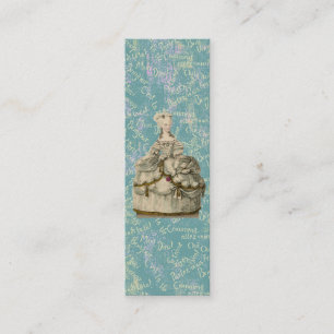 Marie Antoinette Extravagant Jurk ~ Visitekaartje