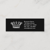 Marie Antoinette Extravagant Jurk ~ Visitekaartje (Achterkant)