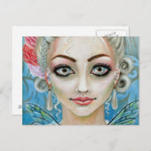 Marie Antoinette Faerie Briefkaart (Voorkant / Achterkant)