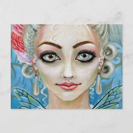 Marie Antoinette Faerie Briefkaart (Voorkant)