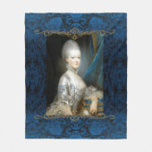 Marie Antoinette Fleece Deken (Voorkant)