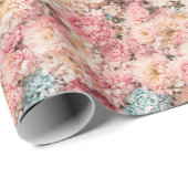 Marie Antoinette Floral Cadeaupapier (Rol Hoek)